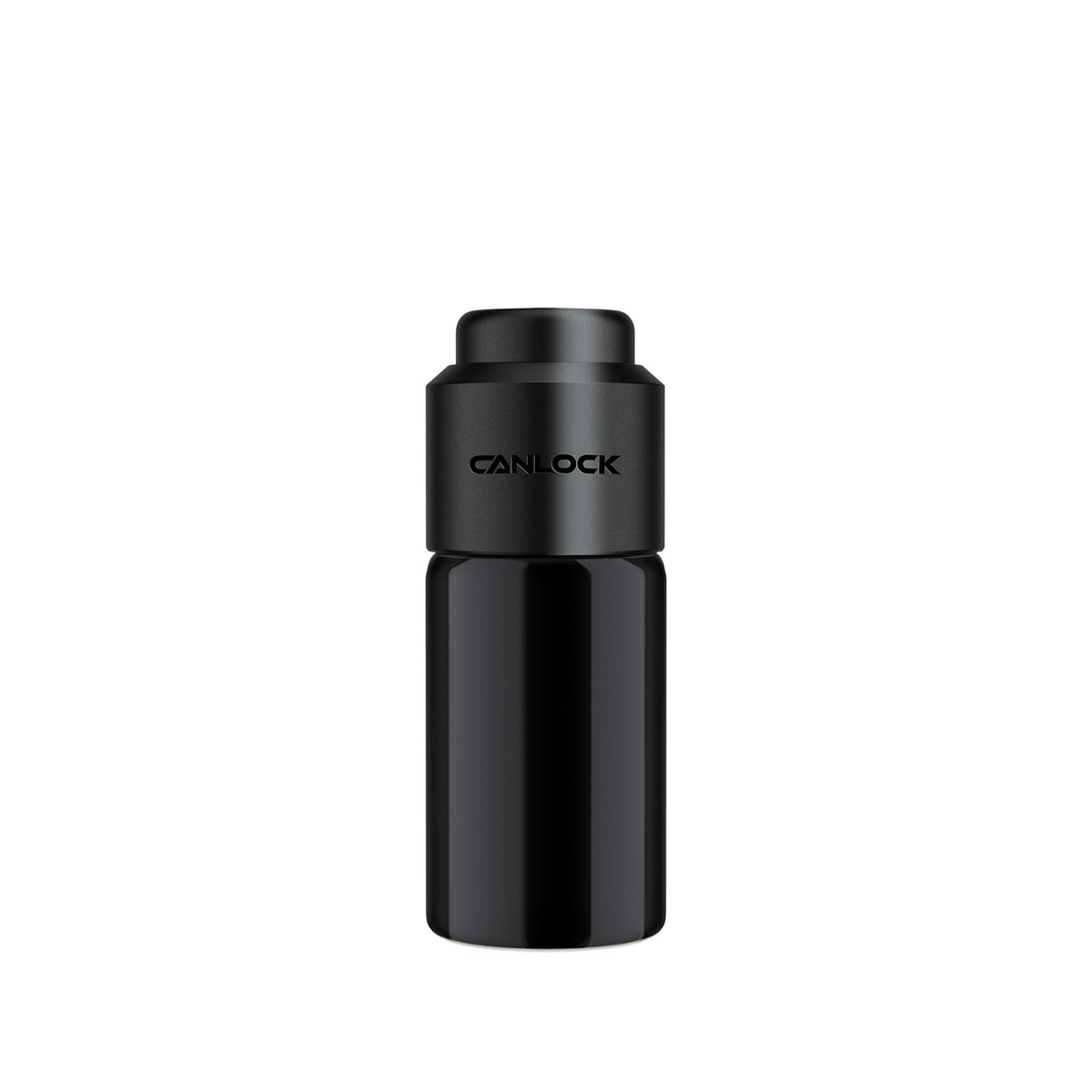 Cannascape® Stainless Steel Matte Black Stash Jar